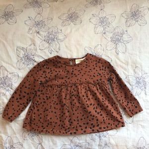Zara 12/18M long sleeve shirt. EUC